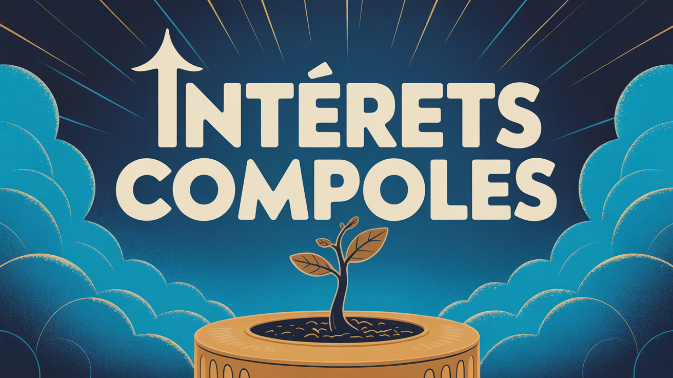 illustration calcul intérêt composé croissance