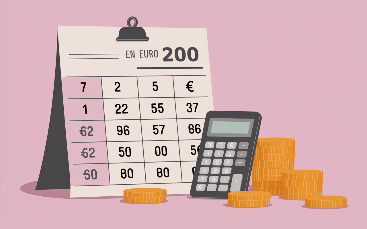 Tableau conversion rapide euros centimes