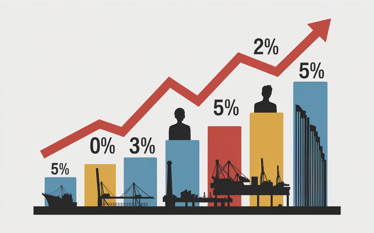 def pays émergent illustration graphe croissance