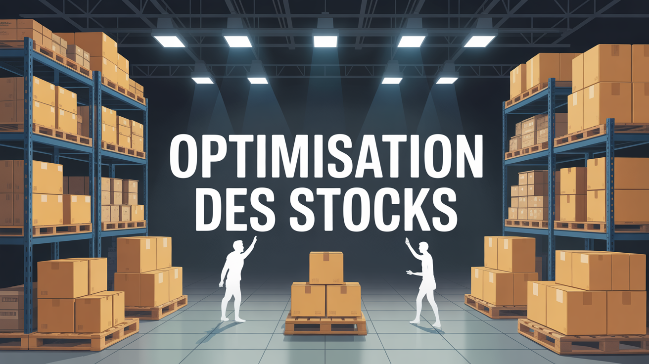 illustration defi stocks entrepot moderne