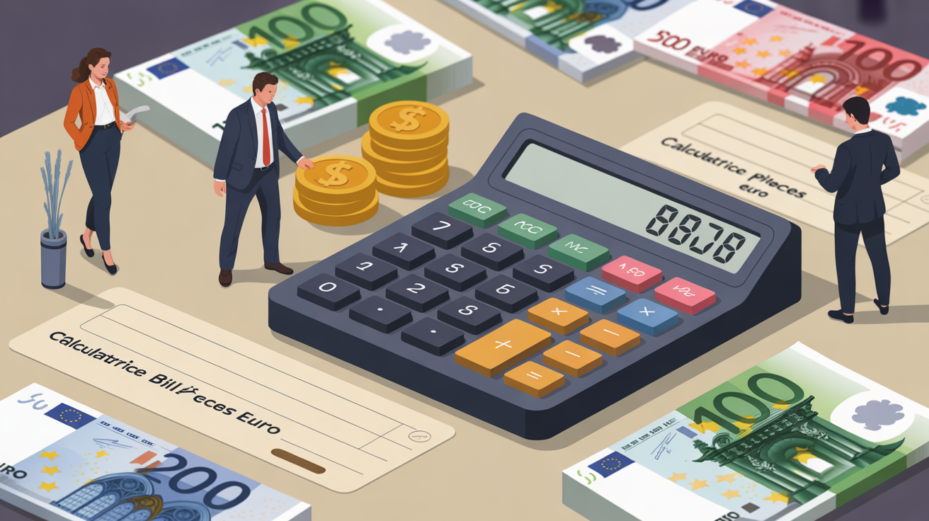 distributeurdebillet calculatrice en ligne billets pieces euro