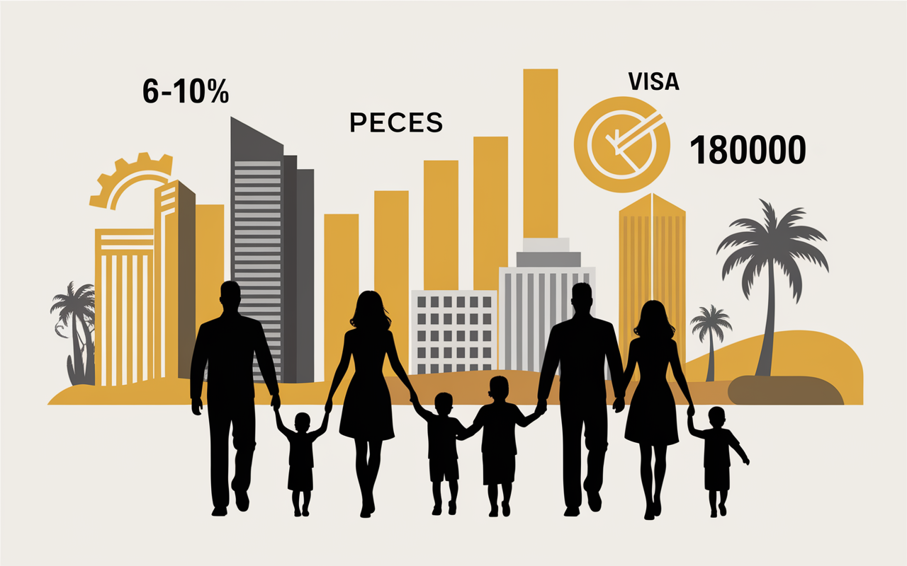 familles rendements visa dubai investissement immobilier