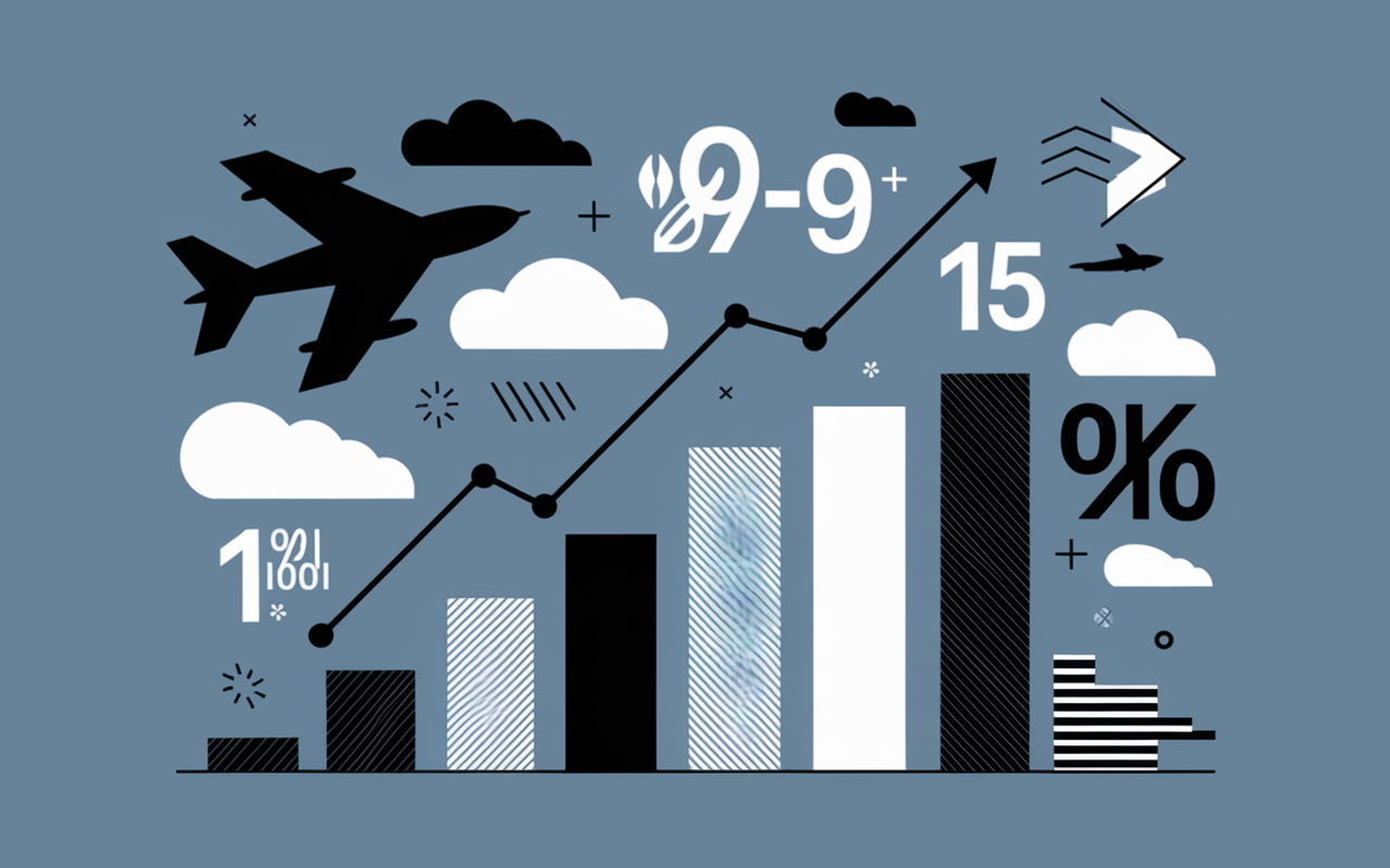 graphique variation action air france va t-elle remonter avec chiffres et avions