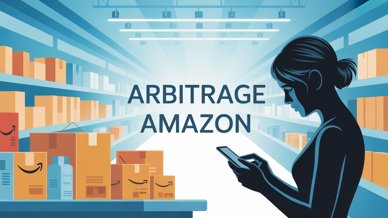 Silhouette analysant produits, amazon arbitrage