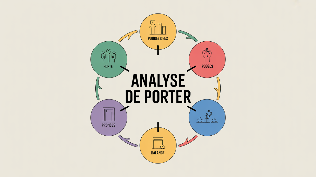 schéma analyse de porter cinq forces
