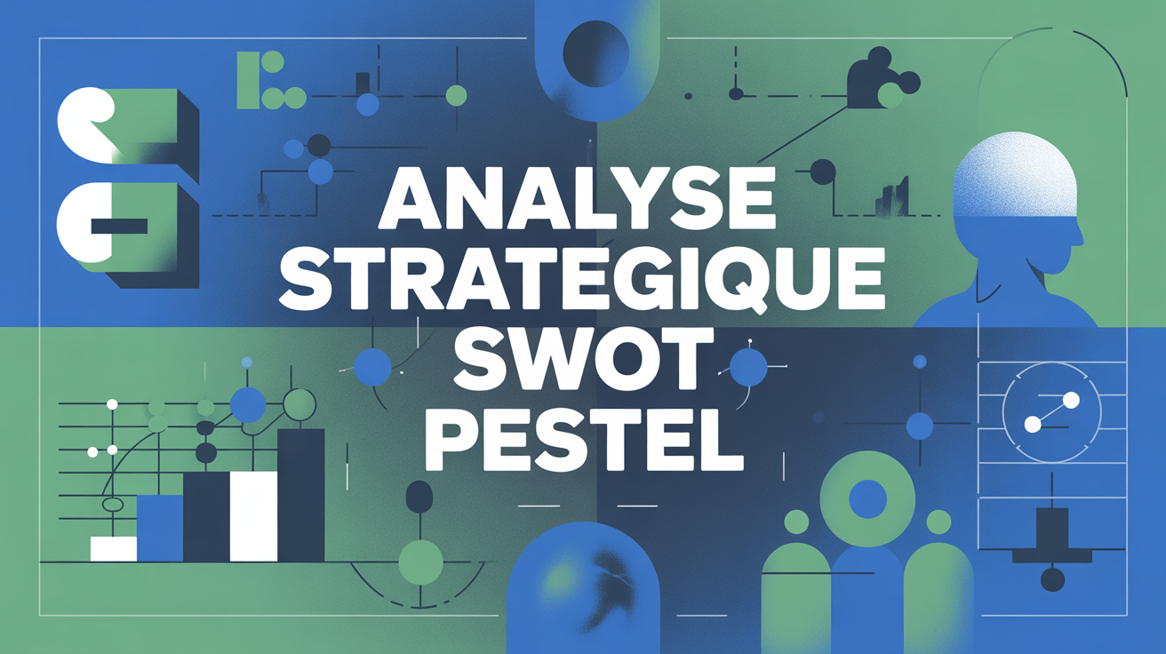 fond stylise analyse pestel swot organigramme