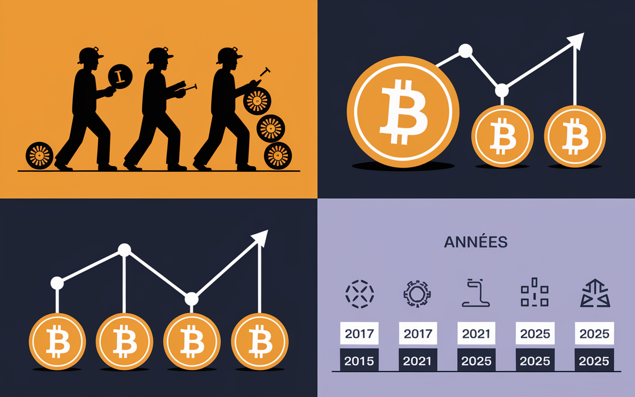 schéma cycle 4 ans bitcoin 2025