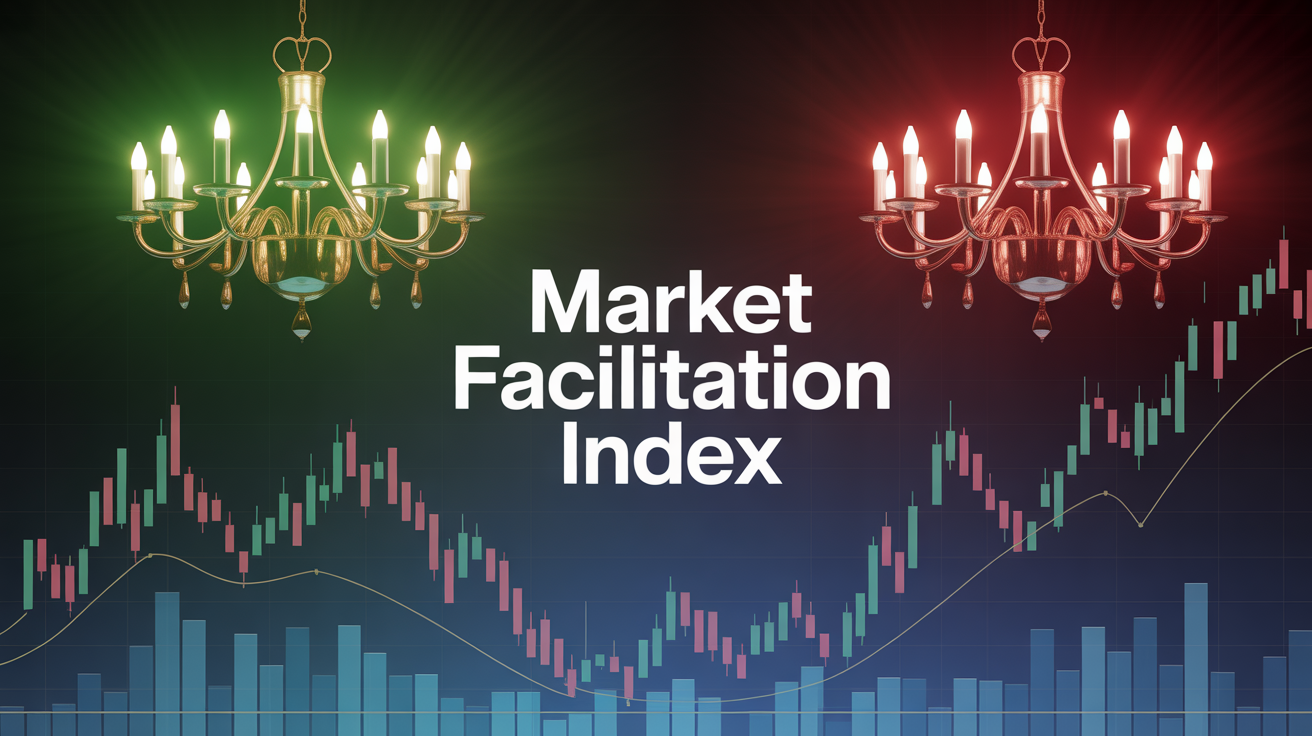 graphique market facilitation index bougies et histogramme