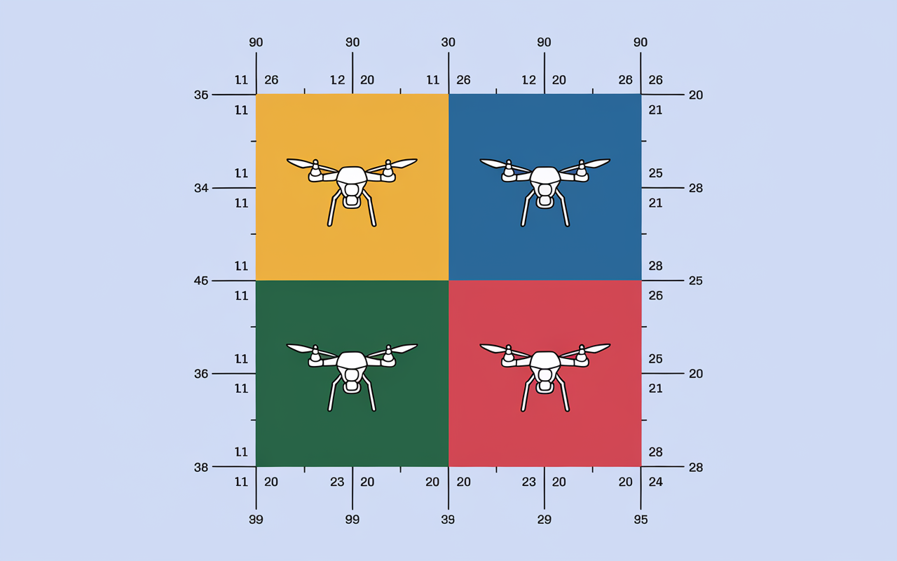matrice bcg exemple quadrants avec drones