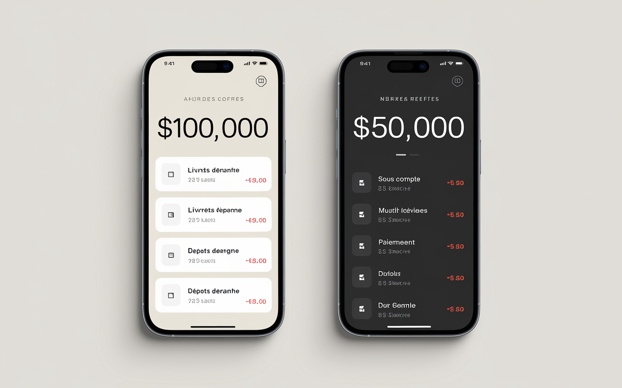 boursorama ou revolut depots et devises smartphone