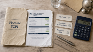 Fiscalité scpi étrangère : dossier et calculs pour éviter la double imposition
