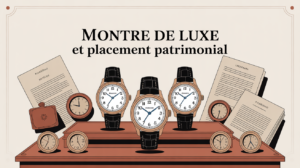 Investir dans une montre de luxe illustration patrimoniale