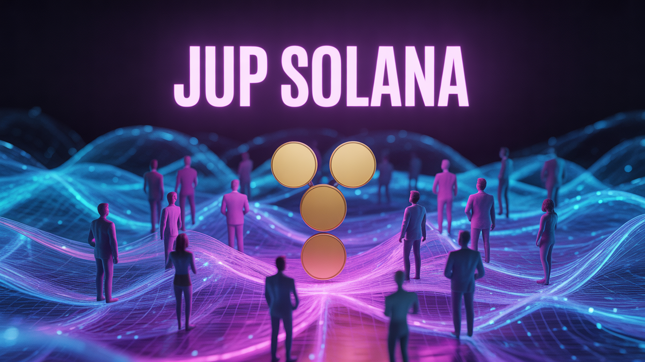 jup crypto image jeton solana utilisateurs blockchain