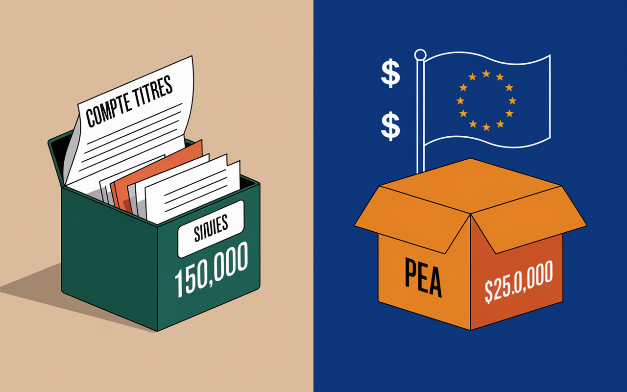 ou et comment acheter des actions pea vs compte titres