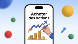 ou et comment acheter des actions smartphone graphique boursier