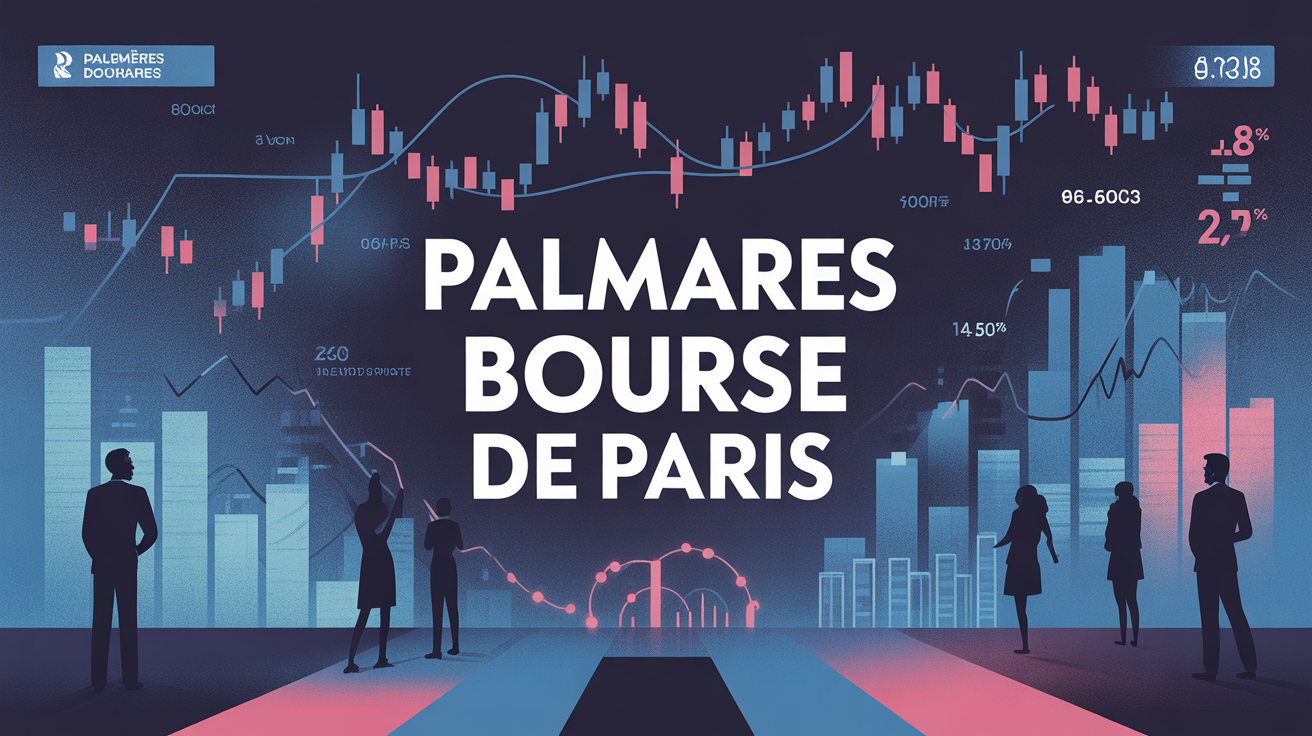 palmares bourse de paris illustration tableau bourse