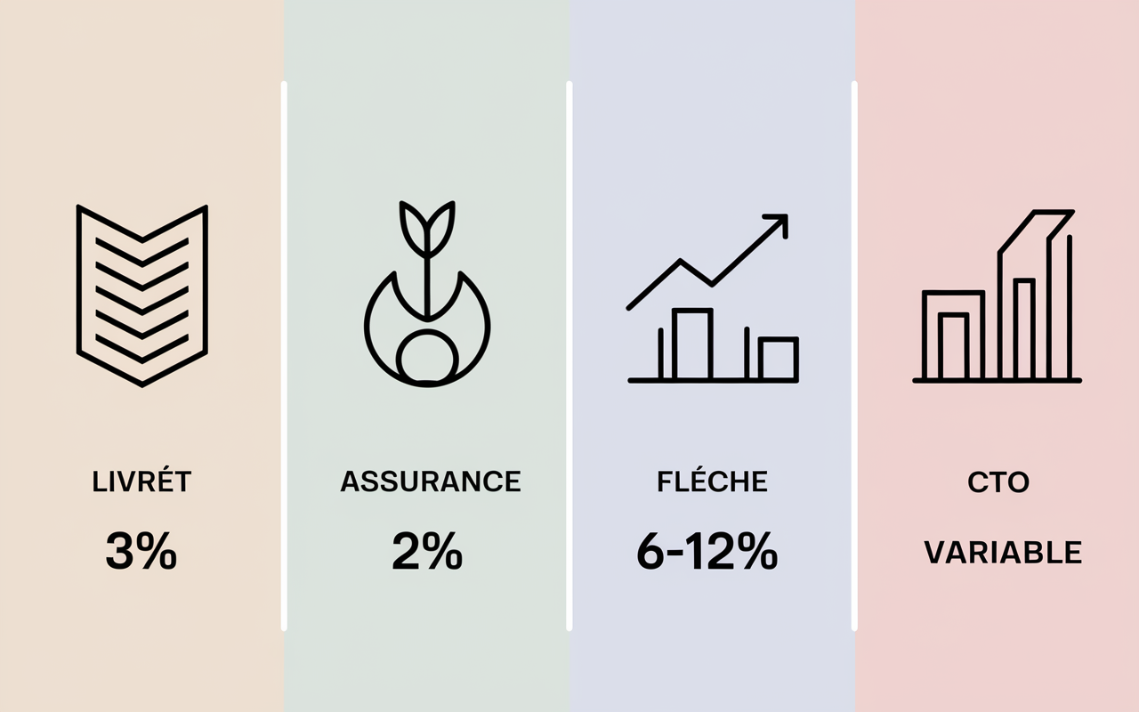 tableau comparaison rendement plan epargne action