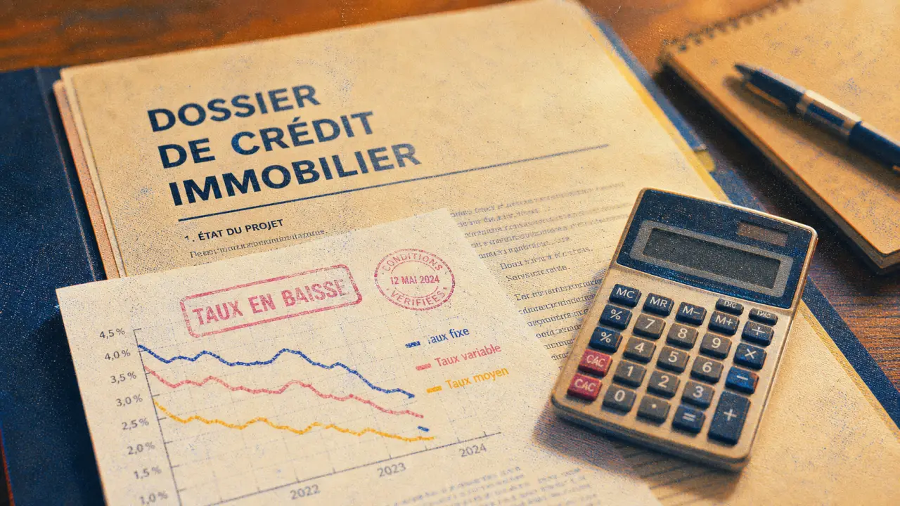 Baisse de taux : crédit immobilier et épargne