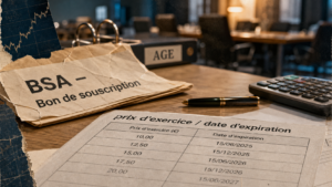 Bons de souscription d'actions (BSA) : prix d’exercice et date d’expiration