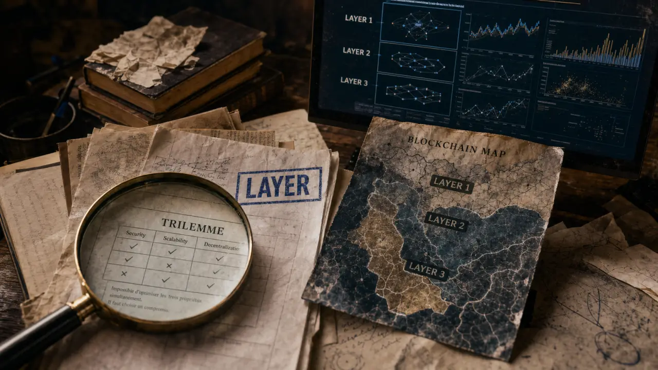 Layer crypto : schéma des couches du Layer 0 au token Solayer
