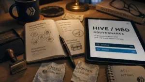 Crypto hive : Hive et HBD, transactions sans frais, dApps sociales