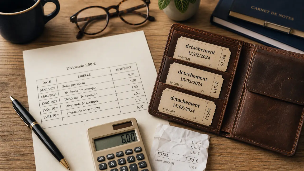Dividendes Veolia 1,50 € : calendrier de détachement