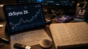 zk crypto zkSync ZK : graphiques, frais Ethereum et risques rollups