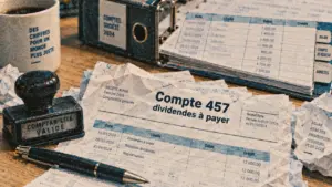 Compte dividendes 457 : documents pour paiement des dividendes et affectation du résultat