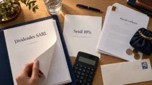 Dividendes SARL : seuil social 10%
