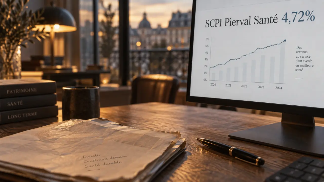 SCPI Pierreval Séniors rendement 4,72 %