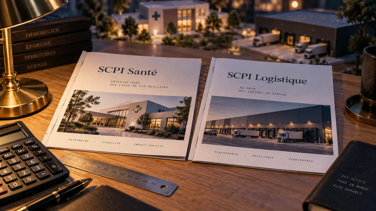 scpi sante logistique : documents, calculatrice et rendement +1,5 point, visibilité