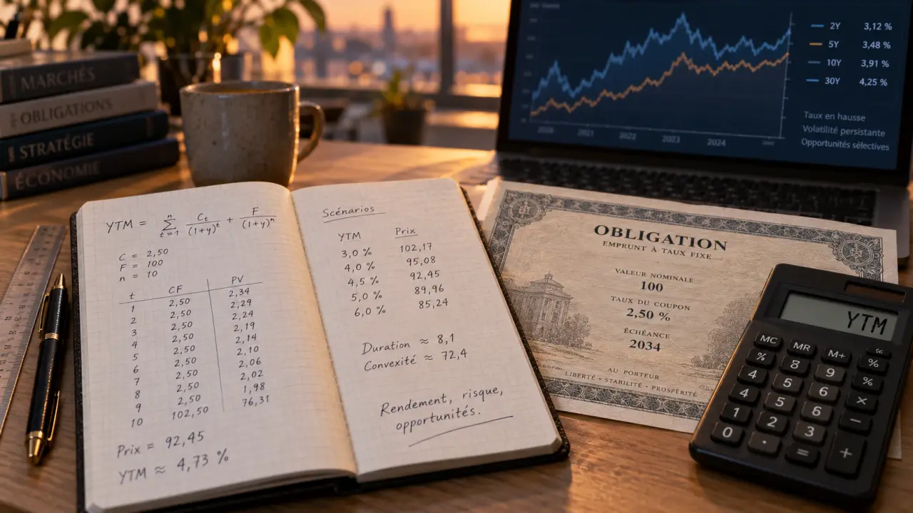 Investir en obligations : coupon, rendement, risques