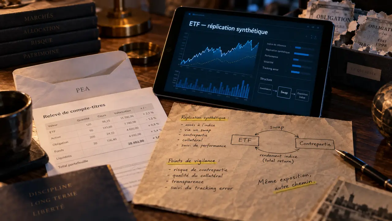 Obligations PEA via ETF synthétiques