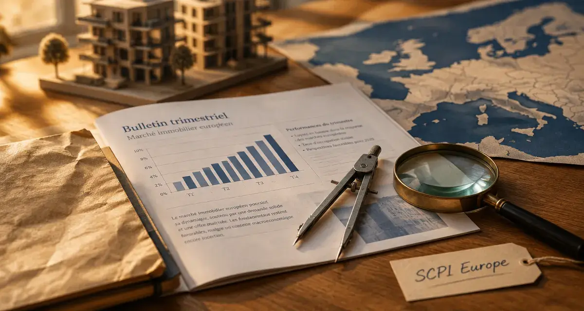 SCPI diversifiee europe : rendement 15% et diversification